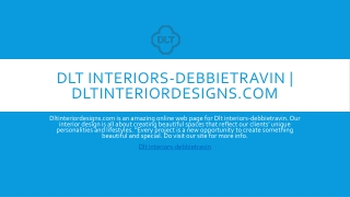 Dlt Interiors-debbietravin | Dltinteriordesigns.com