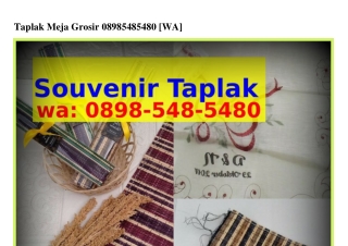 Taplak Meja Grosir Ö8ᑫ8-5Ꮞ8-5Ꮞ8Ö[WhatsApp]