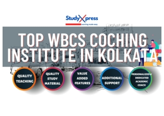 Top WBCS coaching institute in Kolkata Study Xpress