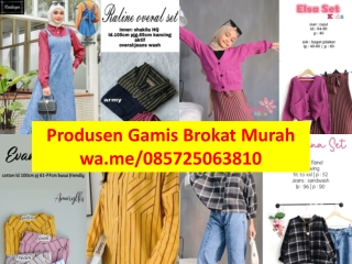 Produsen Gamis Brokat 085725063810