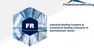 Commercial Roofing Dorset