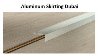 Aluminum Skirting Dubai