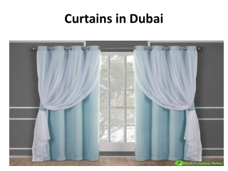 Curtains in Dubai