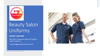 Beauty Salon Uniforms