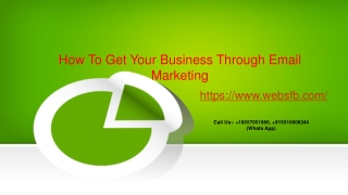 How To Get Your Business Through Email Marketing