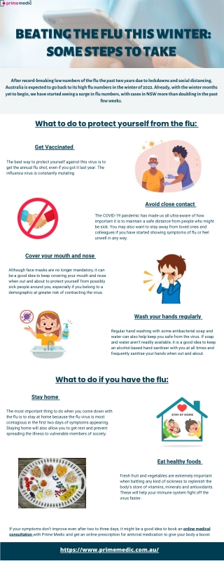 Beating the Flu This Winter: Some Steps to Take