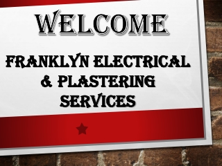 Looking for House rewiring in Lower Morton