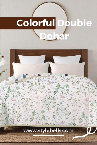 Buy Colorful Double Dohar | Style Bells