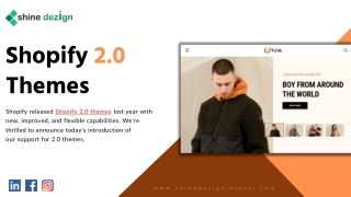 Shopify 2.0 Themes