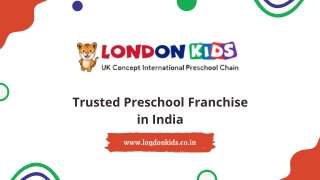 Trusted Preschool Franchise in Kukatpally | London Kids