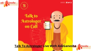 Talk To Astrologer Live With AskGanesha