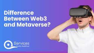 Difference Between Web3 and Metaverse