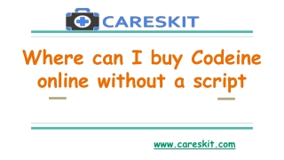 Where can I buy Codeine online without a script