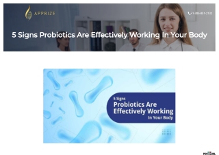 5 Signs Probiotics Are Effectively Working In Your Body