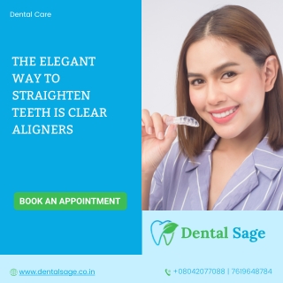 Straighten your teeth with Invisalign Aligner | Best Dental Clinic in Yelahanka