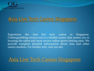 Ae Sexy Casino Singapore  Onlinegambling-review.com