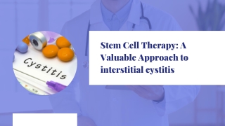 Curing Interstitial Cystitis With Stem Cell Therapy - Dr. David Greene R3 Stem Cell