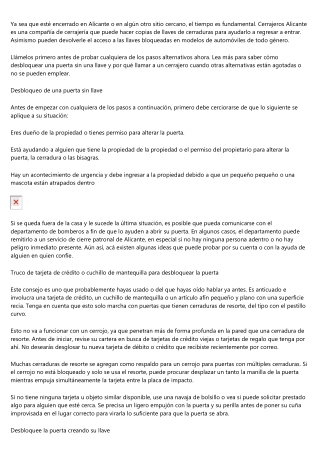 Maneras sencillas para abrir una puerta sin llave