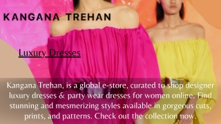 Luxury Dresses  kanganatrehan