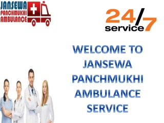 Speedy Transportation Ambulance Service in Mokama and Muzaffarpur by Jansewa Panchmukhi