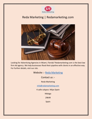 Reda Marketing  Redamarketing