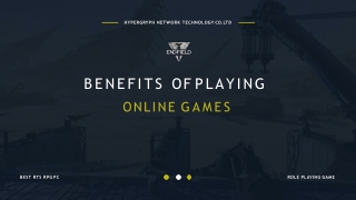 Benefits of Playing Online Games