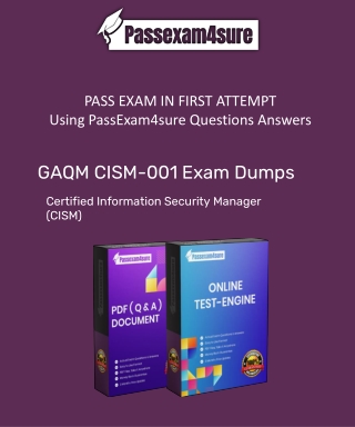 Accurate GAQM CISM-001 Dumps - Highly Planned Material