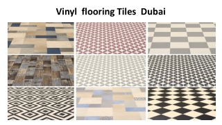 Vinyl Floor Tiles in Dubai