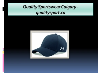 Quality Sportswear Calgary - qualitysport.ca