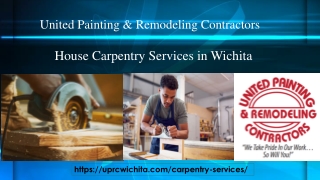 House Carpentry Services in Wichita - Carpentry Contractors in Wichita