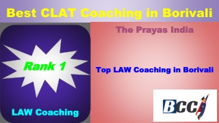 Best CLAT Coaching in Borivali BCC