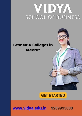 Looking for Top MBA College in Meerut