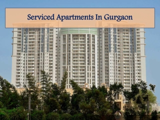 Service Apartments in Gurgaon  | 4 BHK Service Apartments