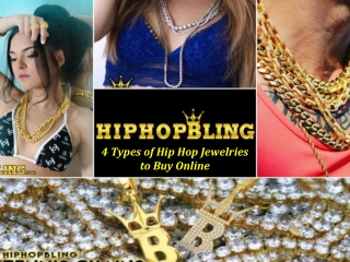 4 Types of Hip Hop Jewelries to Buy Online