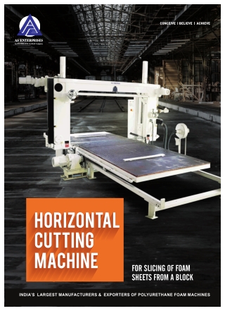 Horizontal Cutting Machine | Horizontal Saw Machine | AS Enterprises