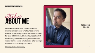 Gurbaksh Chahal - Entrepreneur, Author, Investor Philanthropist