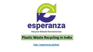Plastic Waste Recycling in India