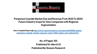 Potassium Cyanide Market