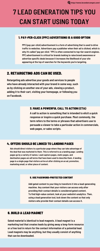 7 Lead Generation Tips You Can Start Using Today