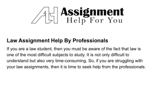 Law-assignment-help-by-professionals