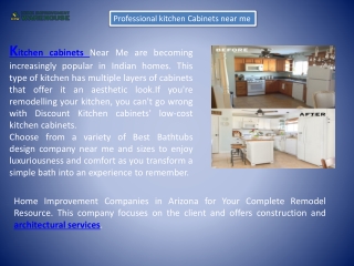 Professional kitchen Cabinets near me