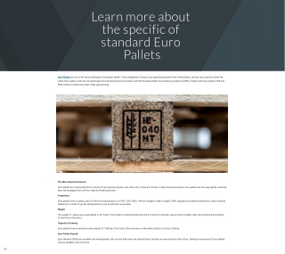 Spruce euro epal pallets