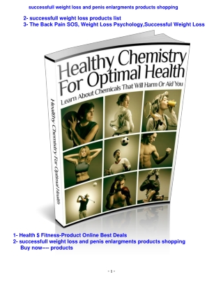 health $ fitness productd -Healthy_Chemistry_for_Optimal_Health