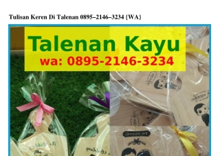 Tulisan Keren Di Talenan Ö8ᑫ5·2I4Ꮾ·З2З4[WA]