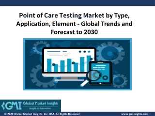 Point of Care Testing Market Analysis & Forecast to 2030 by Key Players, Share,