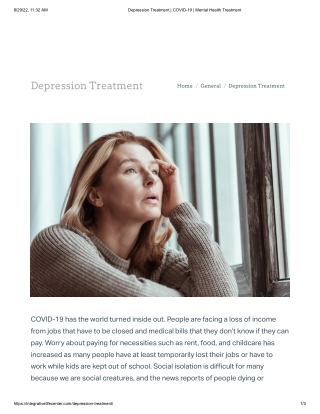 Depression Treatment