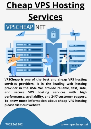 Cheap VPS Hosting Services