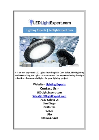 Lighting Experts | Ledlightexpert.com