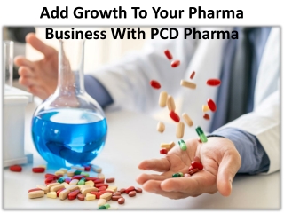 Top 7 benefits of PCD Pharma