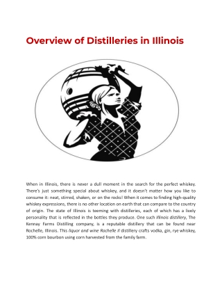 Overview of Distilleries in Illinois